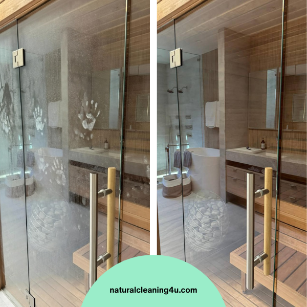 bathhouse cleaning before and after